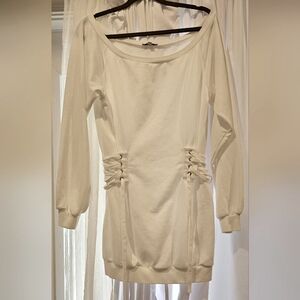 FASHION NOVA Sweater Corset Dress